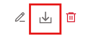 Case template export button